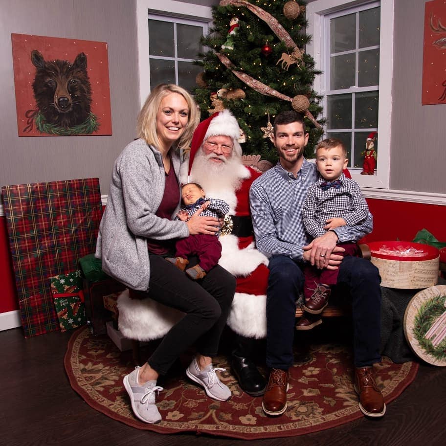 attorney chase swanson family christmas photo