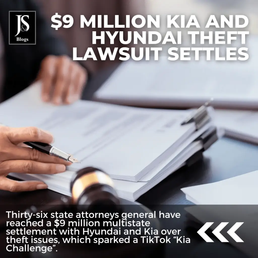 Thirty-six state attorneys general have reached a $9 million multistate settlement with Hyundai and Kia over defective vehicles.