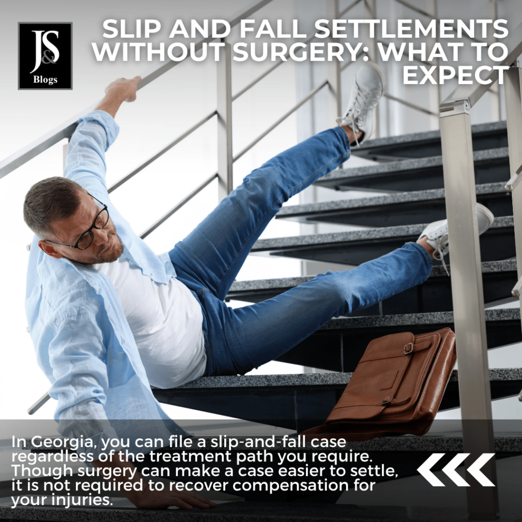 Slip and Fall Settlements Without Surgery: What to Expect