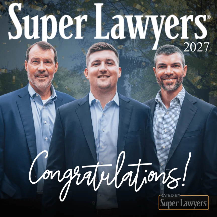 Attorneys Andrew W. Jones, M. Chase Swanson, and Rutledge W. Jones are selected to 2027 Superlawyers